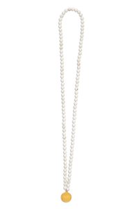 Biżuteria Alo Yoga White Turquoise Mala Necklace Damskie Białe Turkusowe | 94653-TXJG