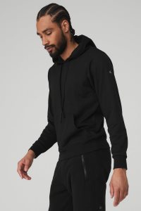 Bluzy Z Kapturem Alo Yoga Caliber Męskie Jasny Szare | 84921-HYNJ