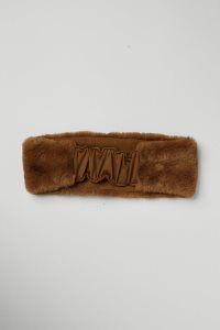 Czapki Alo Yoga Faux Fur Ear Warmers Damskie Czekolada | 16042-GMEA