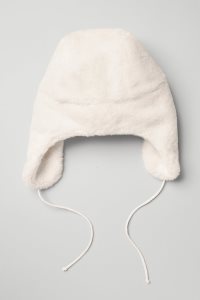 Czapki Alo Yoga Faux Fur Polar Damskie Białe | 64351-PCZT