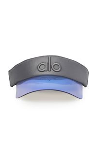 Czapki Alo Yoga Solar Visor Damskie Srebrne Niebieskie | 75641-SHEN