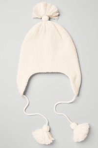 Czapki Beanie Alo Yoga Cool Skies Earflap Damskie Białe | 54709-GFOY
