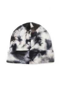Czapki Beanie Alo Yoga Tie-Dye Damskie Czarne Białe | 69127-TKXZ