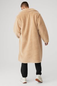 Kurtka Alo Yoga Oversized Trench Męskie Brązowe | 79316-FVIK