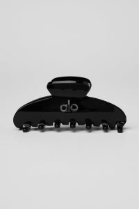 Opaski Alo Yoga 90's Claw Clip Damskie Czarne | 96214-ZGSH