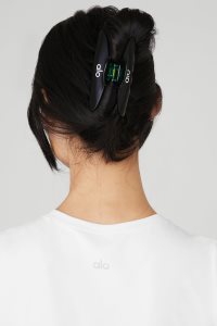 Opaski Alo Yoga 90's Claw Clip Damskie Jasny Zielone Czarne | 18093-PKWS