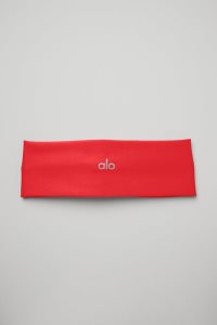 Opaski Alo Yoga Airlift Damskie Czerwone | 53698-ZAYM