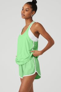 Podkoszulki Alo Yoga Ivy League Damskie Białe | 95728-YMTW