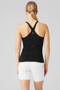 Podkoszulki Alo Yoga Select Damskie Czarne | 94870-KBUP