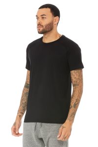 Short Sleeve Alo Yoga The Triumph Crew Neck Tee Męskie Czarne | 39257-SZND