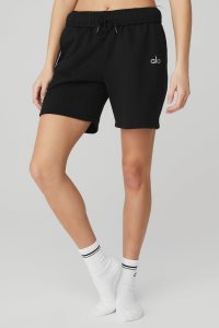 Skarpety Alo Yoga Half-Crew Throwback Damskie Białe Czarne | 93520-THFR