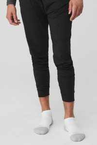Skarpety Alo Yoga Men's Performance Tab Męskie Białe Szare | 94876-ICSR