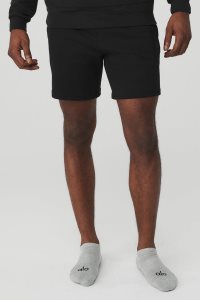 Skarpety Alo Yoga Men's Streetwear Męskie Szare Czarne | 13826-CFJS
