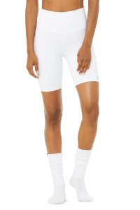 Skarpety Alo Yoga Scrunch Damskie Białe | 13489-TJQU