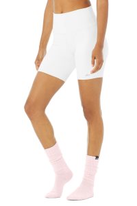 Skarpety Alo Yoga Scrunch Damskie Różowe | 80569-VZKN