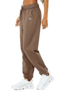Spodnie Sportowe Alo Yoga Accolade Sweatpant Damskie Kawa | 46089-JUGH