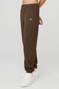 Spodnie Sportowe Alo Yoga Accolade Sweatpant Męskie Kawa | 90234-KVDU