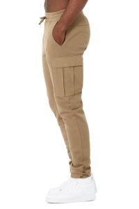 Spodnie Sportowe Alo Yoga Cargo Traverse Sweatpant Męskie Khaki | 96408-CWGE