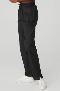 Spodnie Sportowe Alo Yoga Cloud Nine Pant Damskie Czarne | 04692-PLZS