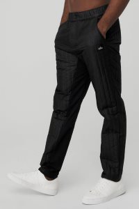Spodnie Sportowe Alo Yoga Future Pant Męskie Czarne | 26975-TNPJ
