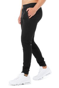 Spodnie Sportowe Alo Yoga Impel Sweatpant Męskie Czarne | 12594-YNLK