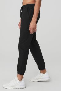 Spodnie Sportowe Alo Yoga Talus Tech Pant Męskie Czarne | 82079-RUZQ