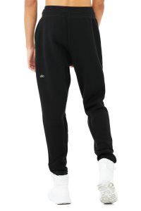 Spodnie Sportowe Alo Yoga The Triumph Sweatpant Męskie Czarne | 20953-LCNW