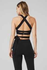 Staniki Alo Yoga Alosoft Switch It Up Damskie Czarne | 90753-BDSX