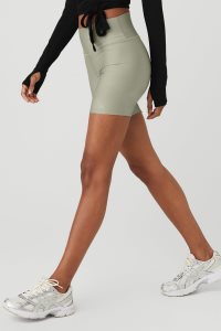 Szorty Alo Yoga 5 Airlift Energy Damskie Cytrynowy Zielone | 79385-YQJZ