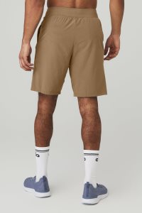 Szorty Alo Yoga 9 Repetition Męskie Khaki | 36852-AFDW