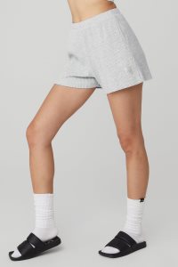 Szorty Alo Yoga Muse Damskie Szare | 29670-ZOUS