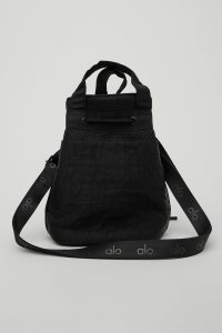 Torba Duffle Alo Yoga Utility Cross Body Bucket Damskie Czarne | 29748-BLSU
