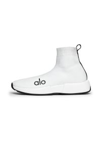 Trampki Alo Yoga Velocity Knit Sneaker Damskie Białe | 76240-KCFE